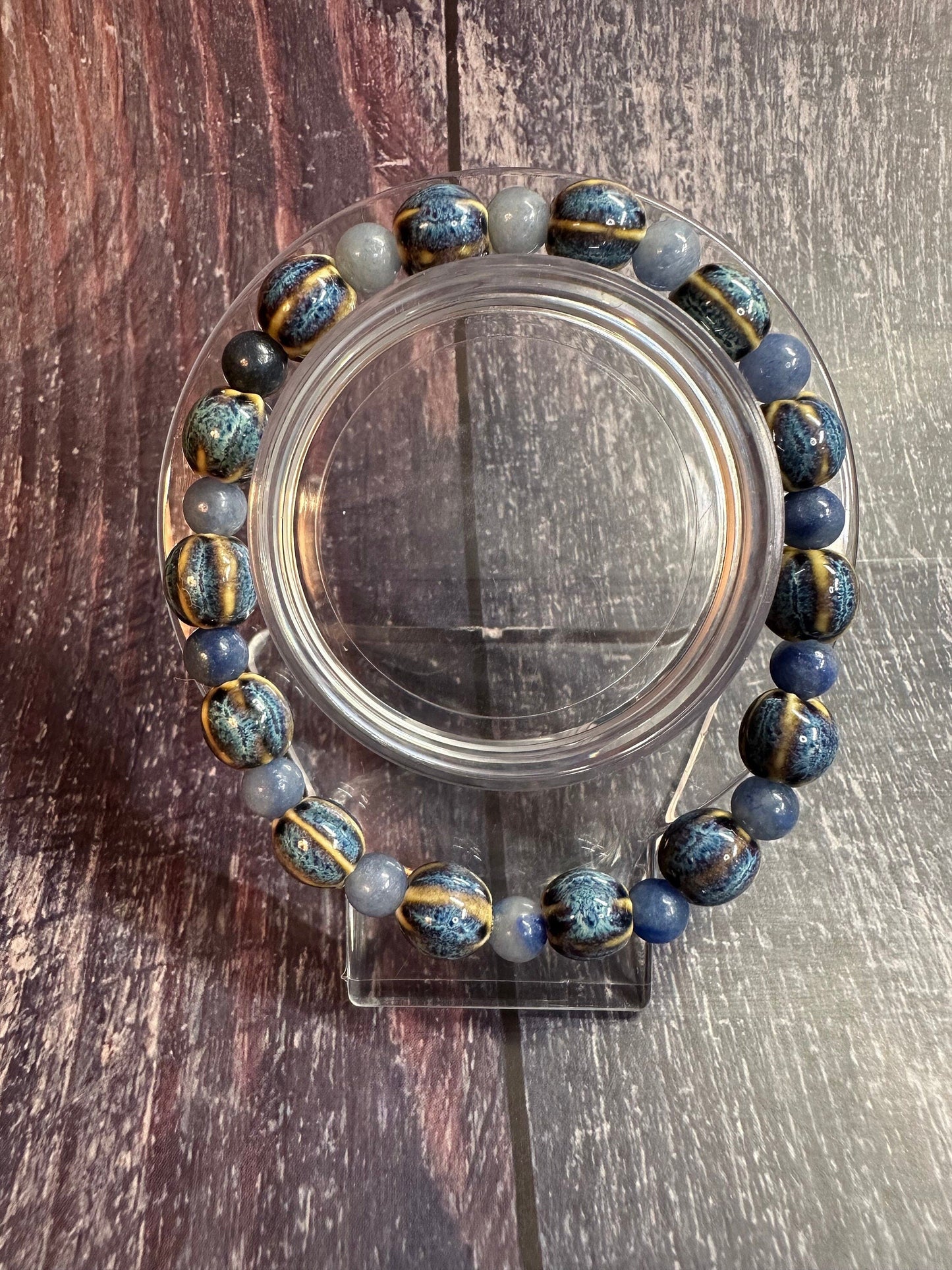 Blue Laguna bracelet - 7.75”