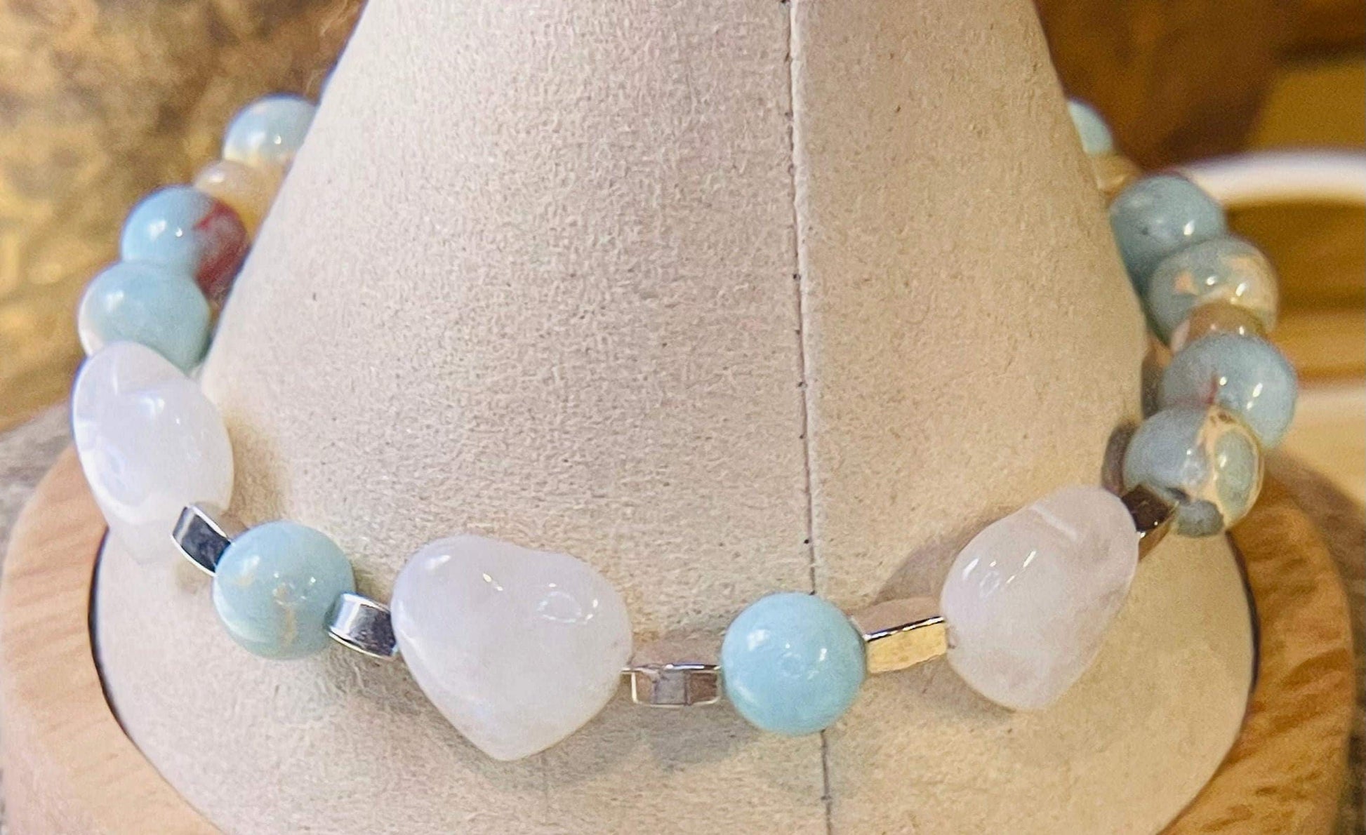 Seaside Quartz 8.5&quot; bracelet