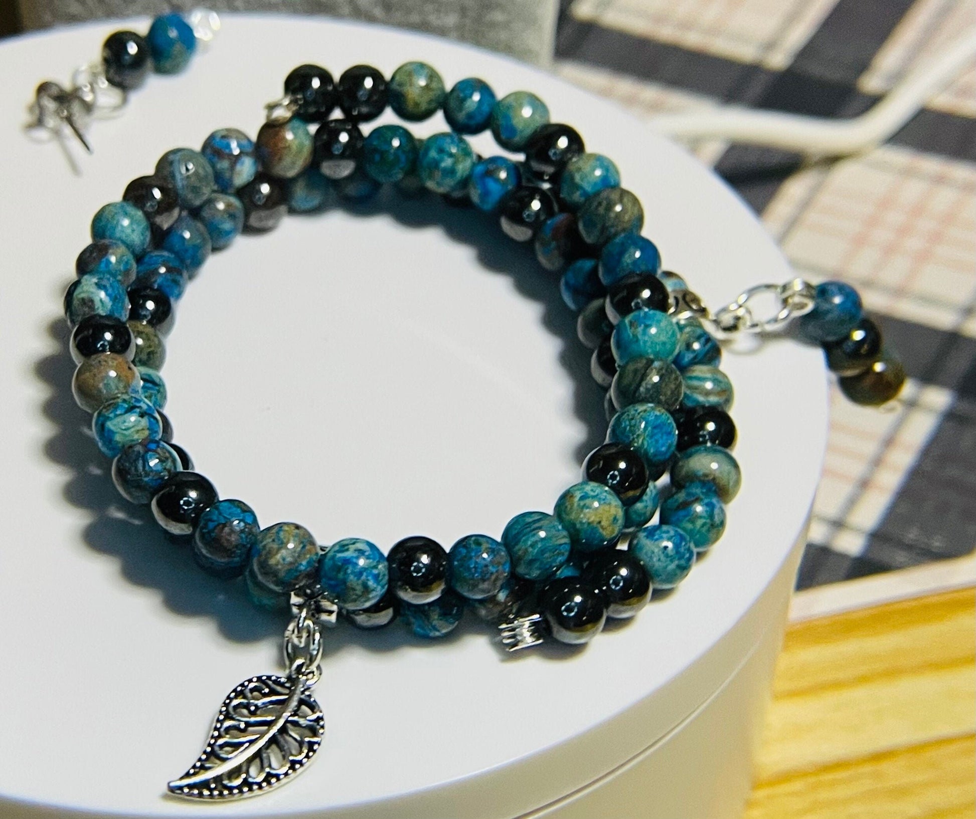 Deep Waters Wrap Bracelet