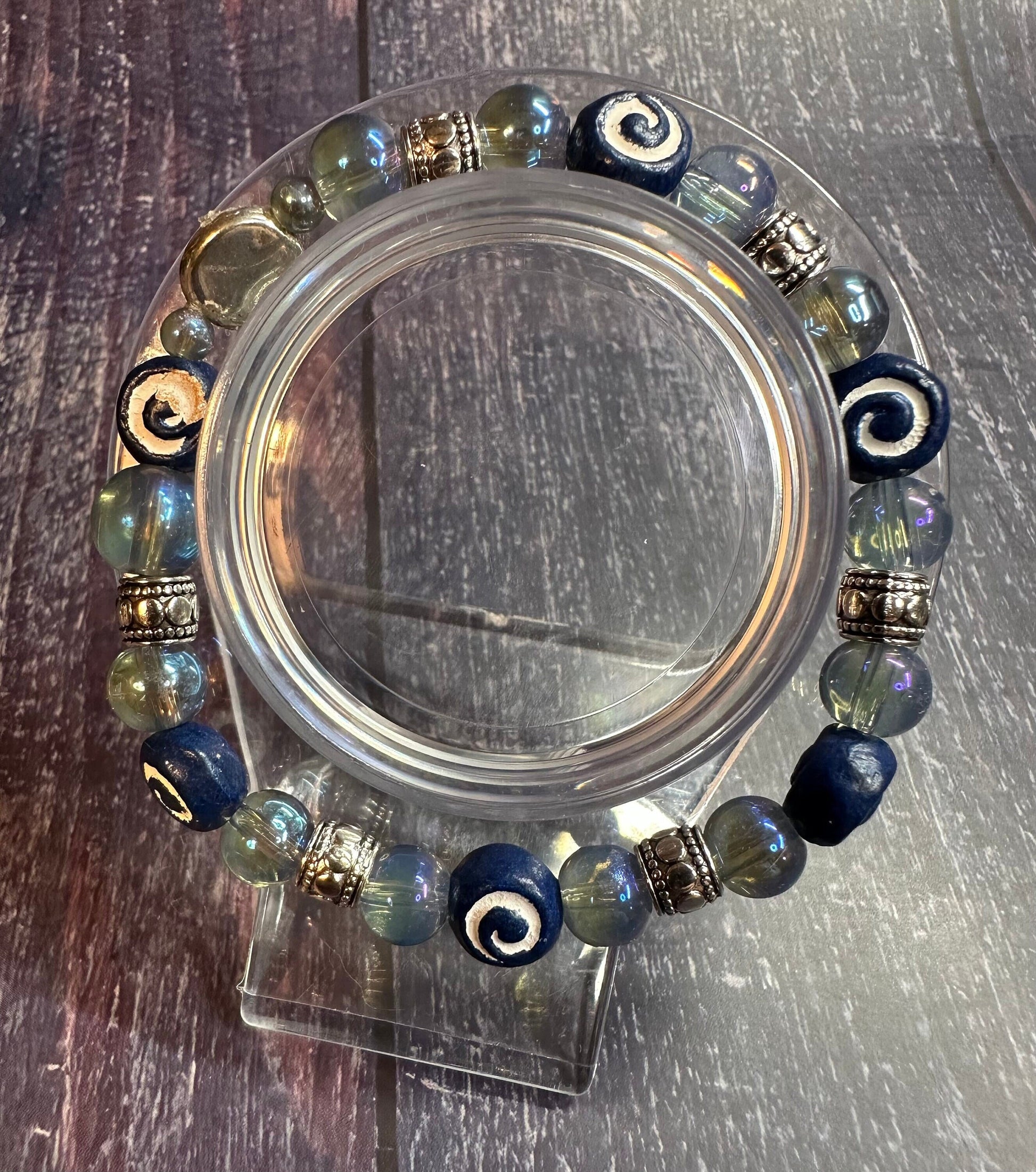 Mediterranean Waves bracelet - 7.5”