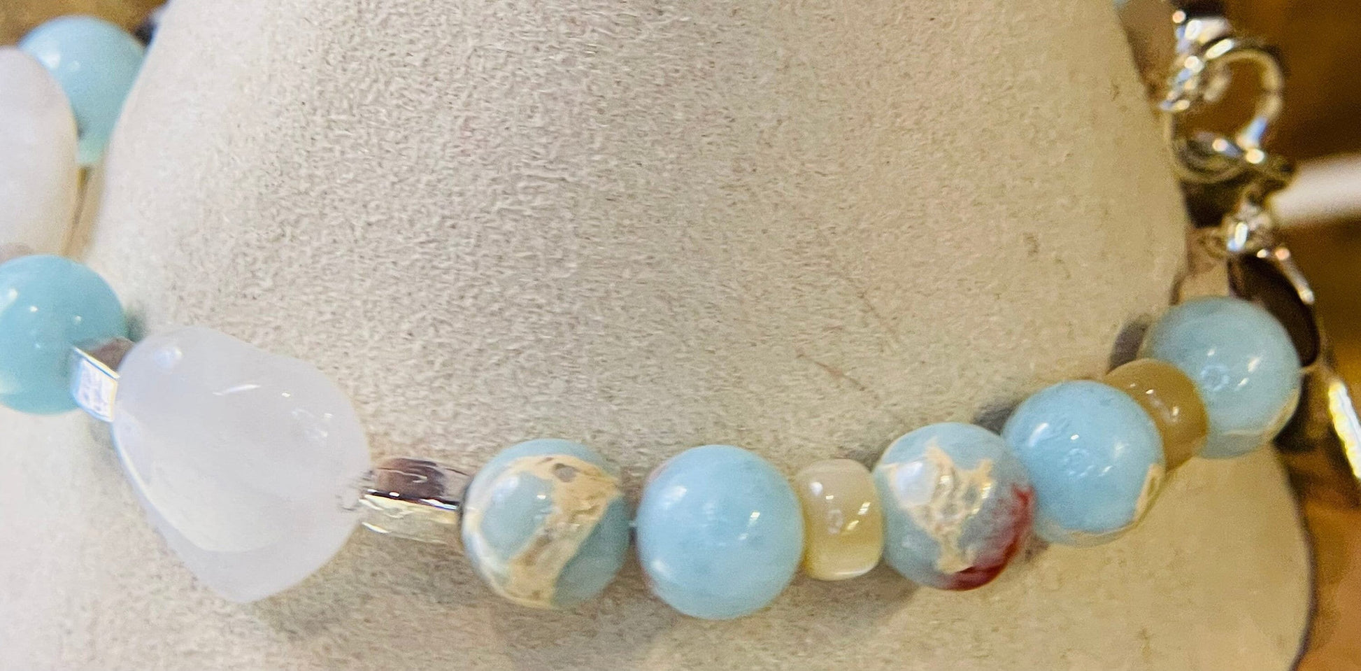 Seaside Quartz 8.5&quot; bracelet