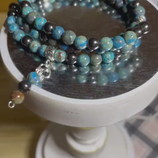 Deep Waters Wrap Bracelet